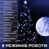 Гірлянда нитка 14м на 161 LED лампочок світлодіодна чорний провід 8 режимів роботи Синій M300LEDBL_M300LEDBL_Milantium_4