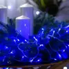 Гірлянда нитка світлодіодна GarlandoPro 171 LED 16м 8 режимів гірлянда новорічна Синій W300LEDBL_W300LEDBL_Milantium_2