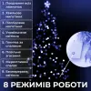 Гірлянда нитка світлодіодна GarlandoPro 171 LED 16м 8 режимів гірлянда новорічна Синій W300LEDBL_W300LEDBL_Milantium_4