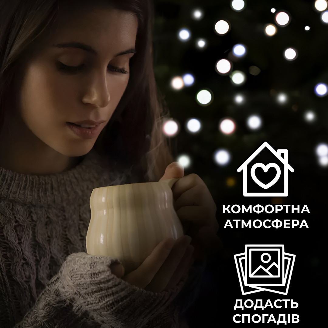 Гірлянда нитка 22м на 218 LED лампочок світлодіодна прозорий провід 8 режимів роботи Білий_W500LEDW_Milantium_5