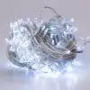 Гірлянда нитка 22м на 218 LED лампочок світлодіодна прозорий провід 8 режимів роботи Білий_W500LEDW_Milantium_7