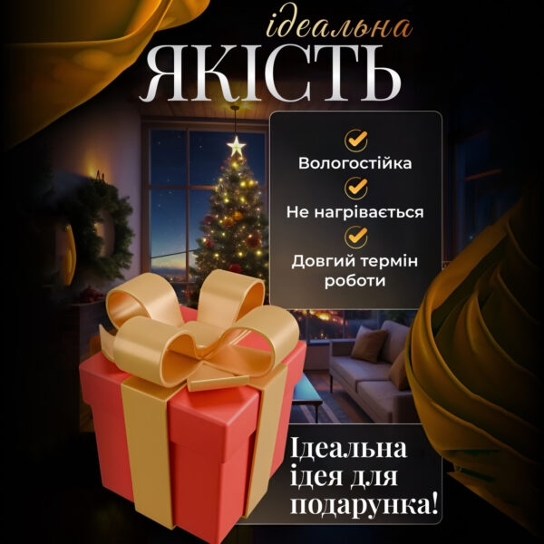 Гірлянда штора з фігурками Повітряна куля 3 метри 6 ламп тепле жовте світло 6L3MBAL_6L3MBAL_Milantium_4