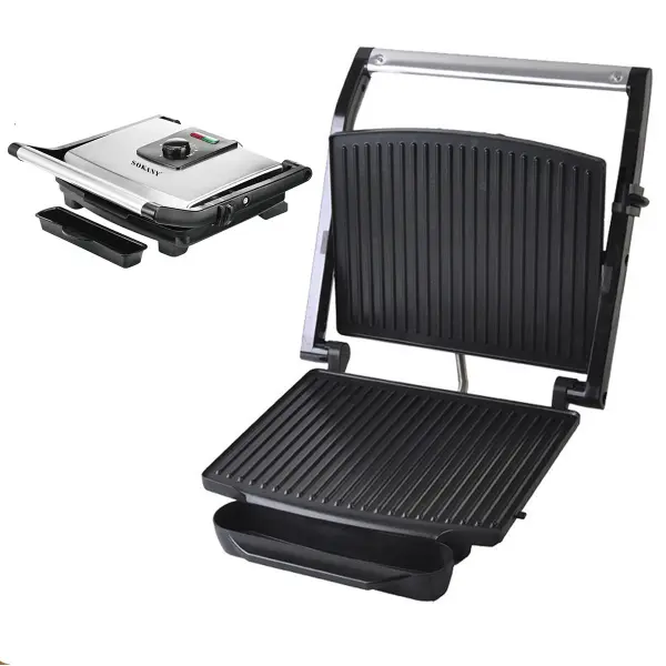 Гриль контактний Sokany KJ202SS 2000 Вт_KJ202SS_Milantium_7