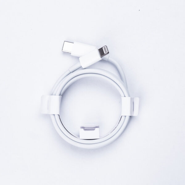 Кабель для зарядження USB-C/lightning 1 м білий_UR517_Milantium_2