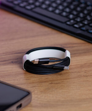Кабель для зарядження USB-С шнур 2м чорний UR522_UR522_Milantium_1