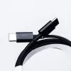 Кабель для зарядження USB-С шнур 2м чорний UR522_UR522_Milantium_3