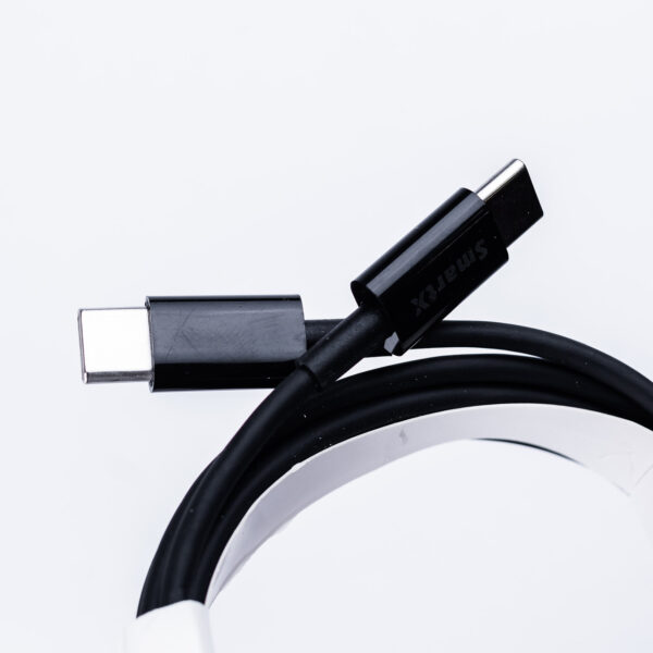Кабель для зарядження USB-С шнур 2м чорний UR522_UR522_Milantium_3