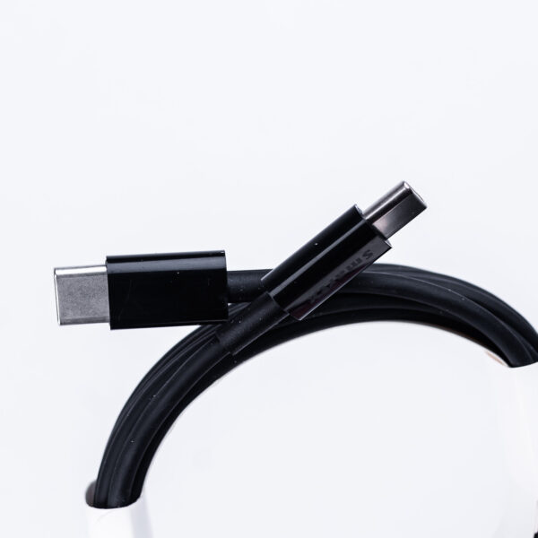 Кабель для зарядження USB-С шнур 2м чорний UR522_UR522_Milantium_4