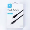 Кабель для зарядження USB-С шнур 2м чорний UR522_UR522_Milantium_6