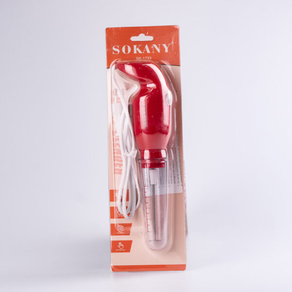 Капучинатор Sokany SK-1733 ручний 25W Червоний_SK1733R_Milantium_5