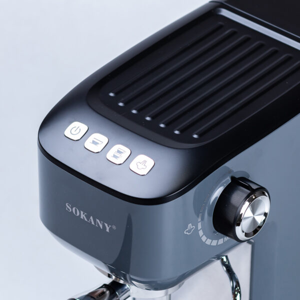 Кавоварка ріжкова Sokany SK-040011.2л сіра_SK04001_Milantium_5