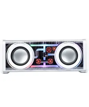 Колонка портативна V8 BT/TF/USB/TWS 10 Вт біла V8W_V8W_Milantium_1