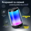 Портативна міні колонка з підсвічуванням Чорний 8893AB_8893AB_Milantium_3