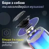 Портативна міні колонка з підсвічуванням Чорний 8893AB_8893AB_Milantium_4