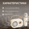 Колонка портативна з мікрофоном C-20 BT/TF/USB/FM 5 Вт Рожевий_C20BE_Milantium_2
