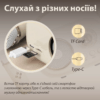Колонка портативна з мікрофоном C-20 BT/TF/USB/FM 5 Вт Рожевий_C20BE_Milantium_5
