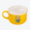 Миска керамічна з пластиковою кришкою