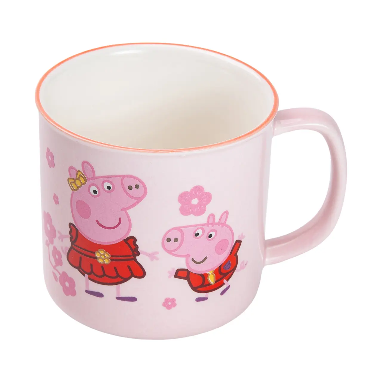 Кружка керамічна Peppa Pig 400 мл рожева рожева – купити в Україні недорого