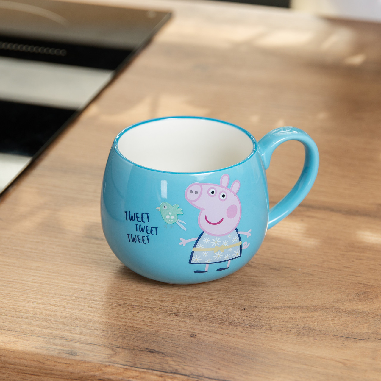 Кружка Peppa Pig фарфорова 400 мл синя HP-15-14_HP-15-14_Milantium_4
