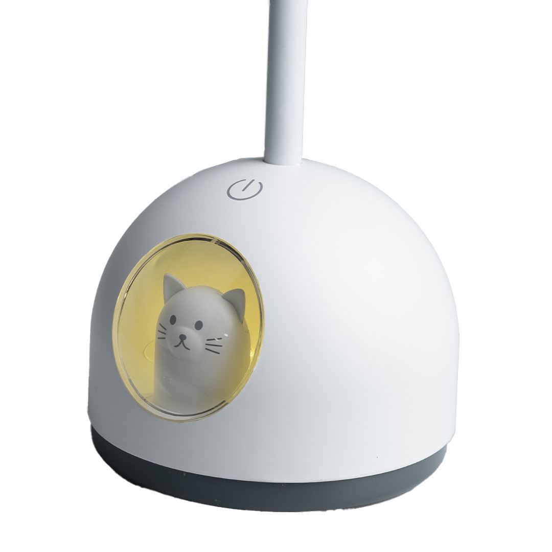 Дитяча настільна лампа з нічником 4 Вт із сенсорним керуванням біла LTA2084W_LTA2084W_Milantium_7