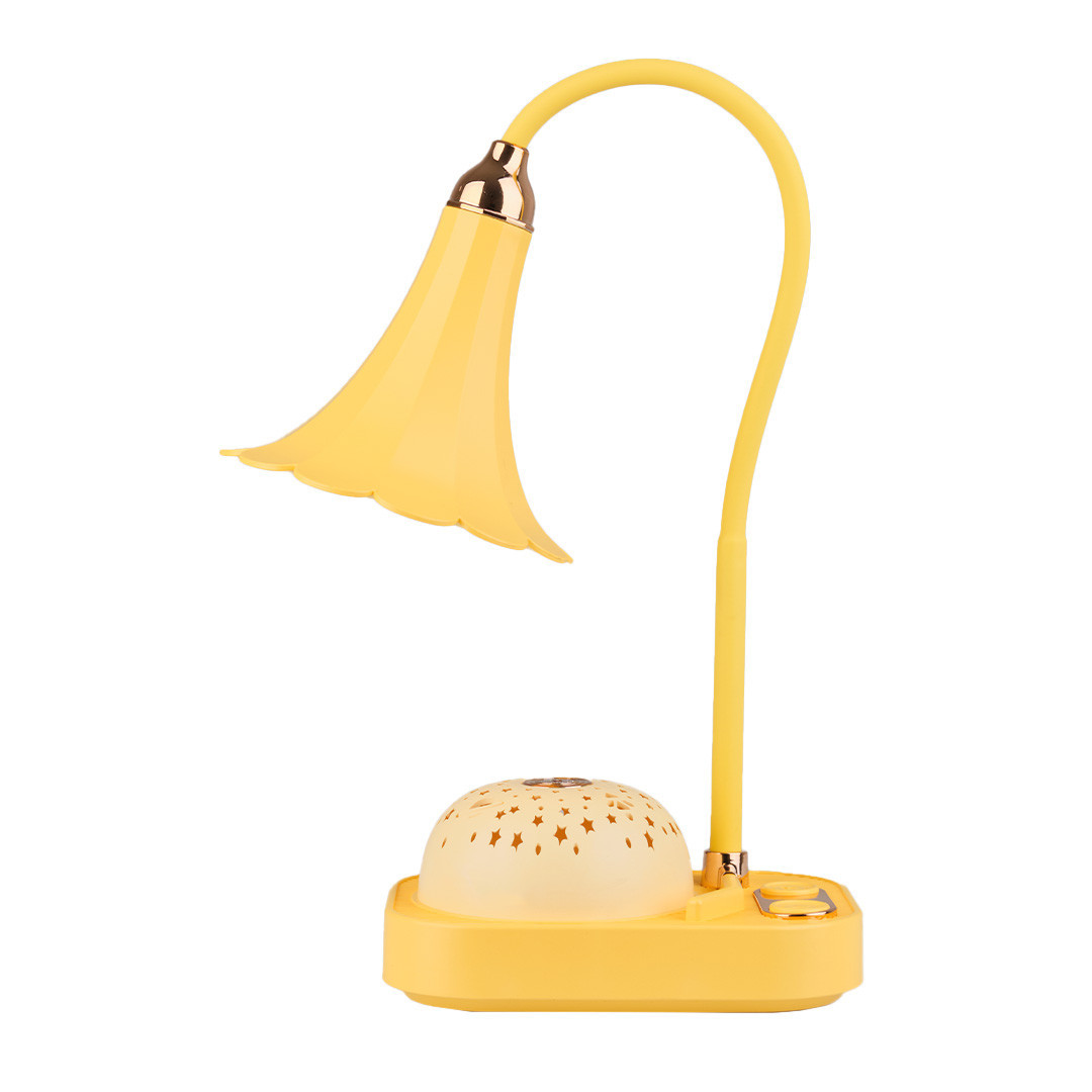 Дитяча лампа нічник із проекцією зоряного неба 3.2 Вт жовта UP180Y_UP180Y_Milantium_2