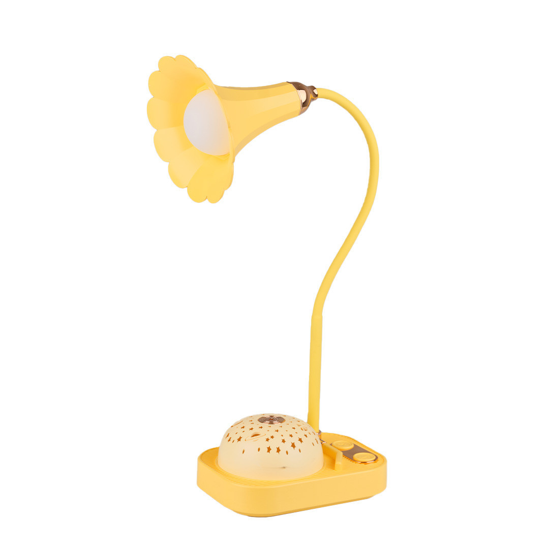 Дитяча лампа нічник із проекцією зоряного неба 3.2 Вт жовта UP180Y_UP180Y_Milantium_3