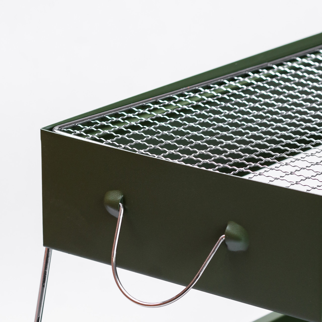 Мангал портативний складаний 51.5×23×25 см з решіткою_HP461GR_Milantium_5