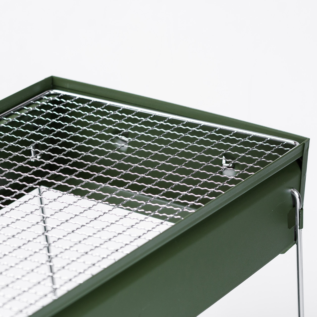 Мангал портативний складаний 51.5×23×25 см з решіткою_HP461GR_Milantium_6