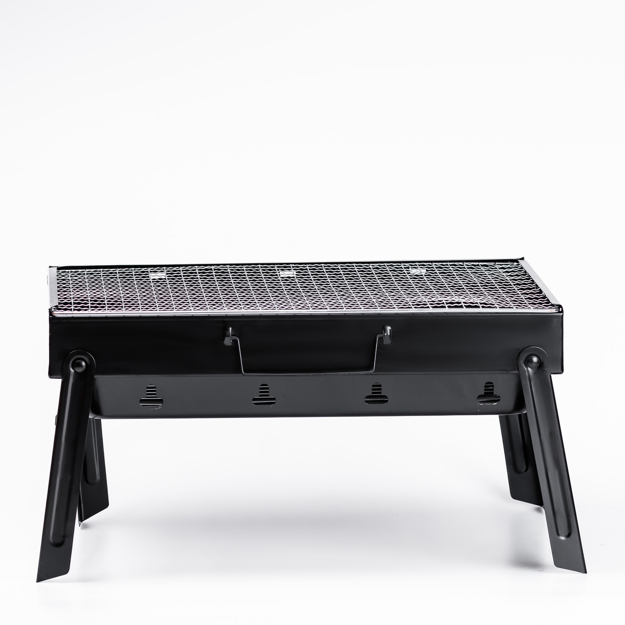 Мангал переносний складаний з решіткою 43×30×23.5 см_HP450M_Milantium_3