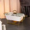 Марміт керамічний на 1 літр із підігрівом на металевій підставці_HP1028_Milantium_1