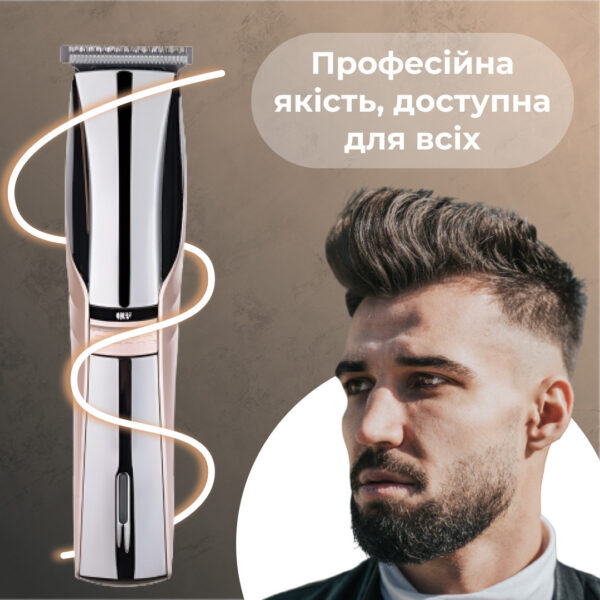 Машинка для стрижки Geemy GM-6010 з насадками_GM6010GL_Milantium_7