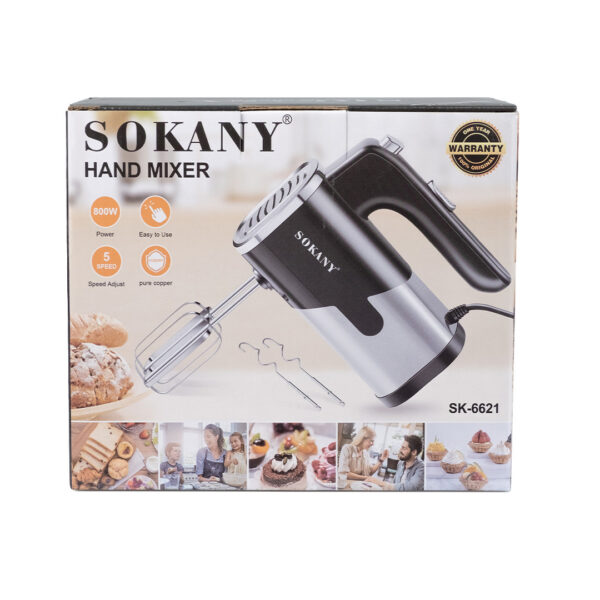 Міксер ручний Sokany SK-6621 800W_SK6621BST_Milantium_2