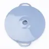 Багаторазова силіконова кришка універсальна 24 х 20.4 см сіра_HP34540S_Milantium_2