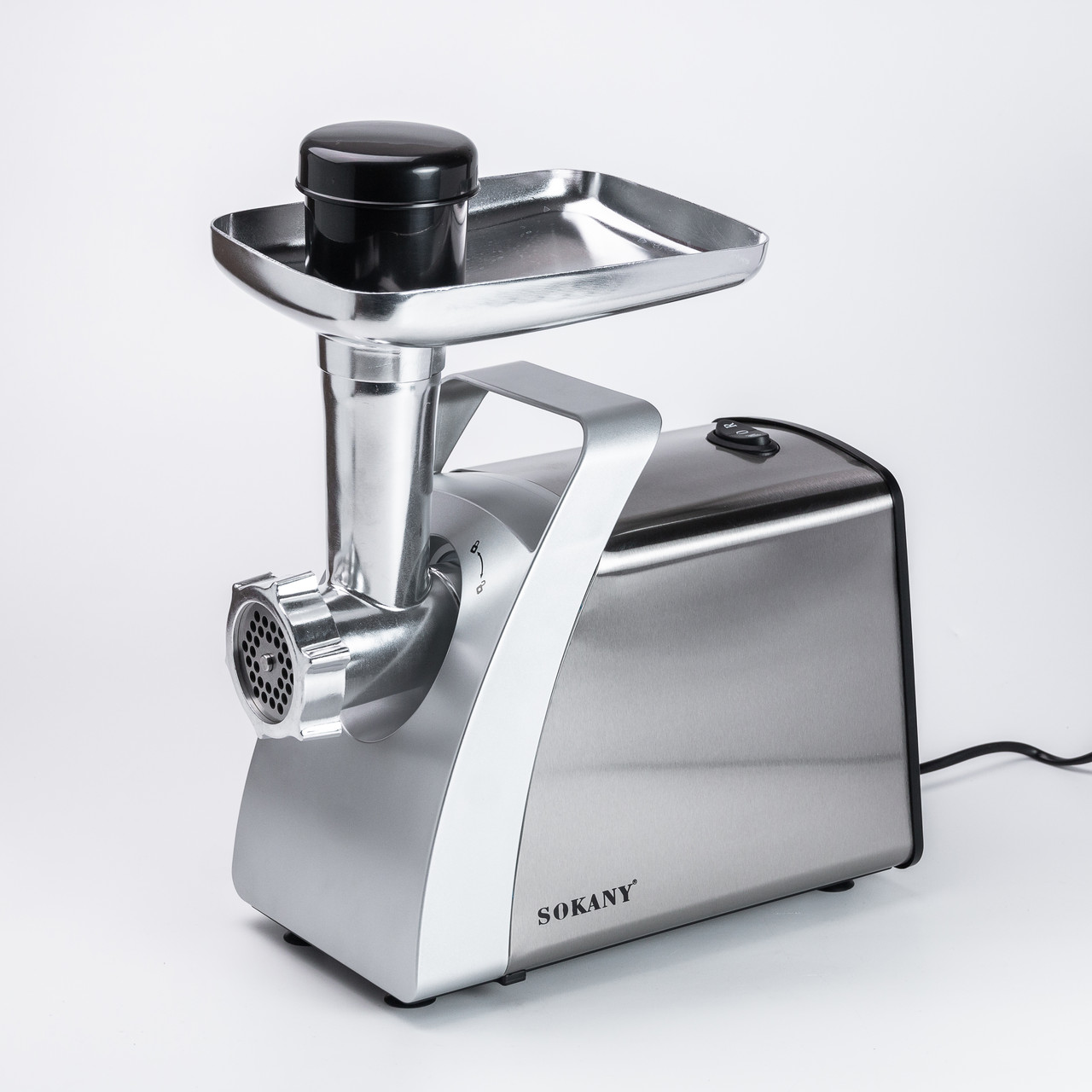 М&кстати;ясорубка Sokany SK-06001 электрический 2400 Вт сталь_SK-06001_Милантиум_2