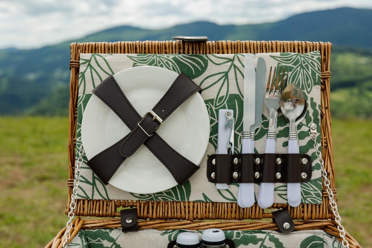 Тележка для пикника до 2 Человек 38 x 26 Икс 18 см LU010_LU010_Milantium_3