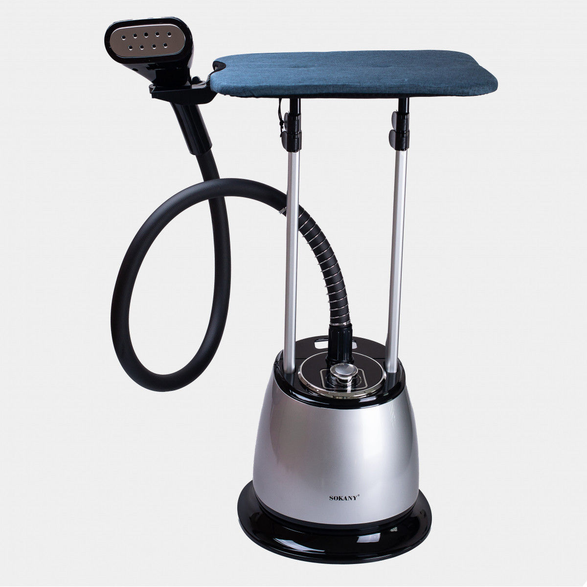 Напольный отпариватель Sokany SK4013S вертикальный 2000 Вт на 2.2 л Сталь_SK4013S_Milantium_2
