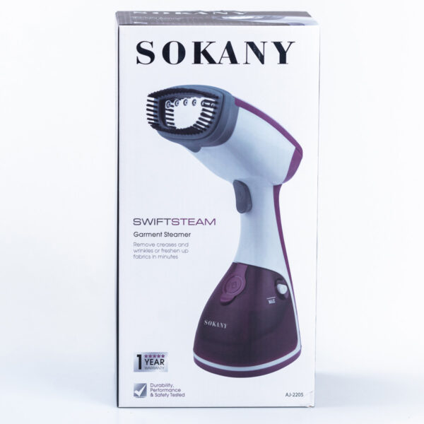 Відпарювач ручний Sokany Aj-2205BL 1200W 1200W темно-синій_AJ2205BL_Milantium_5