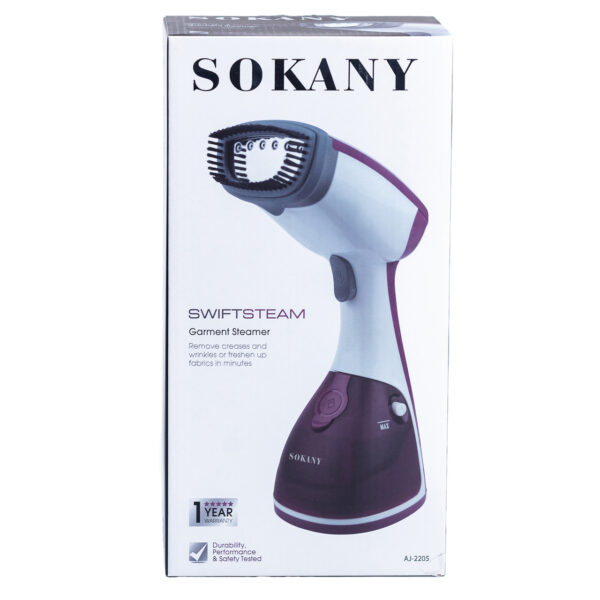 Відпарювач ручний Sokany Aj-2205BL 1200W Фіолетовий_AJ2205V_Milantium_5
