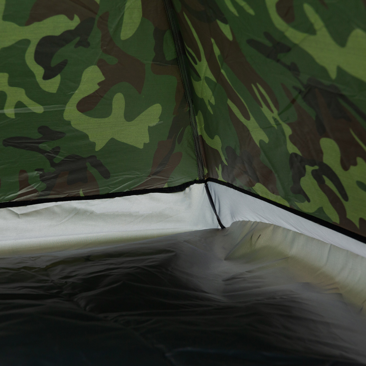 Намет кемпінговий 2-місний 200*150*110 см камуфляж_LU007_Milantium_5