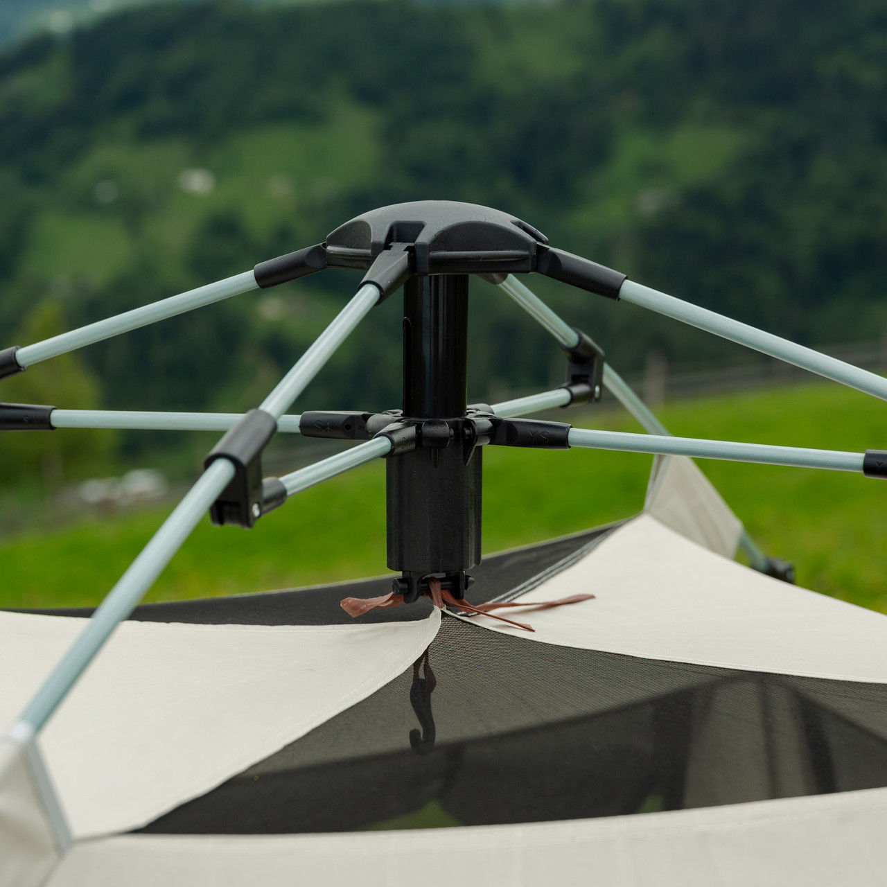 Палатка туриста 2 человек 200*200*145 см бежева LU003BE_LU003BE_Milantium_2