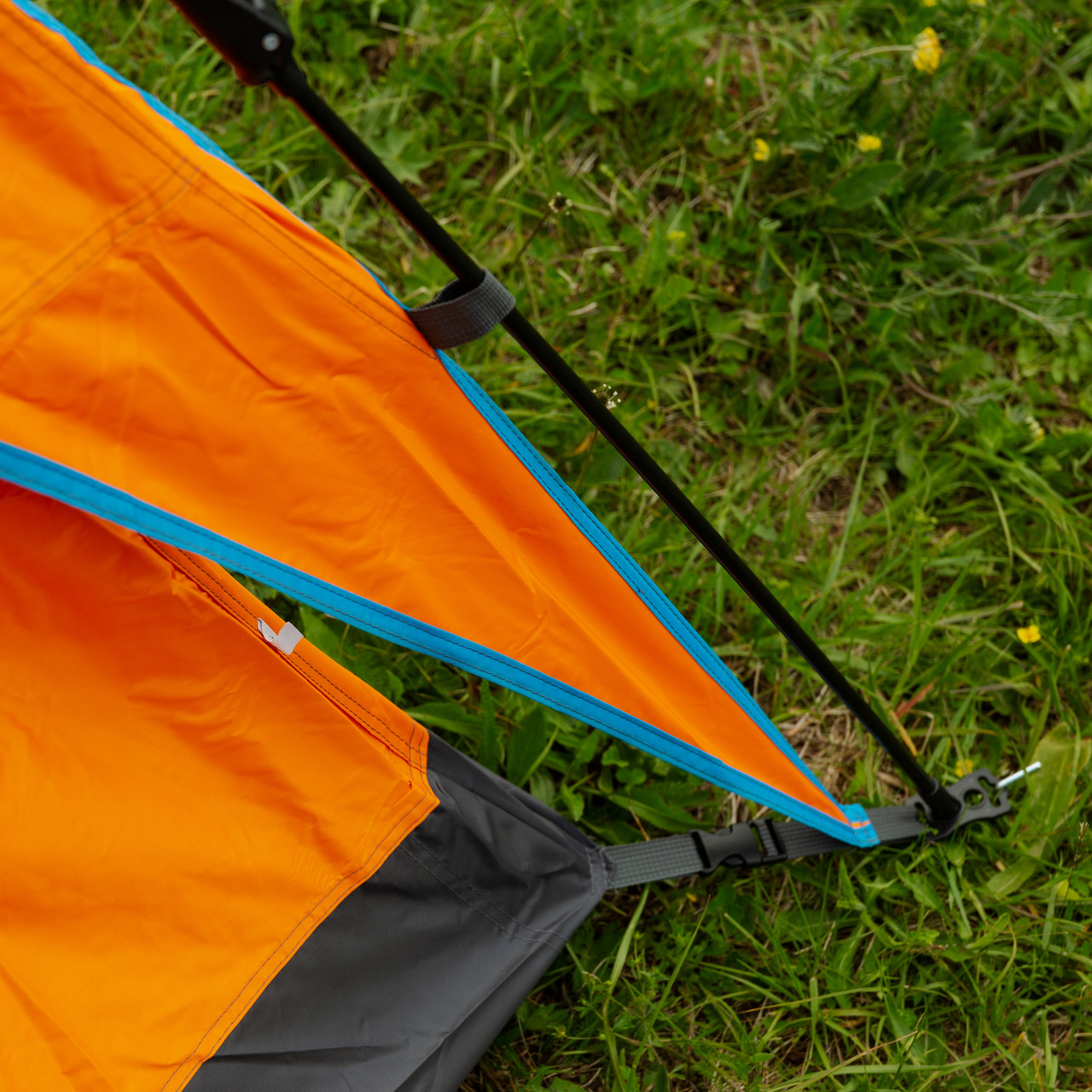 Палатка автоматическая двойная 200*230*130 см водонепроникний помаранчева LU015O_LU015O_Milantium_7