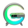 Портативна колонка із зарядкою для телефона та RGB-підсвіткою 15 Вт біла UR126_UR126_Milantium_3