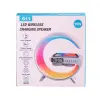 Портативна колонка із зарядкою для телефона та RGB-підсвіткою 15 Вт біла UR126_UR126_Milantium_7