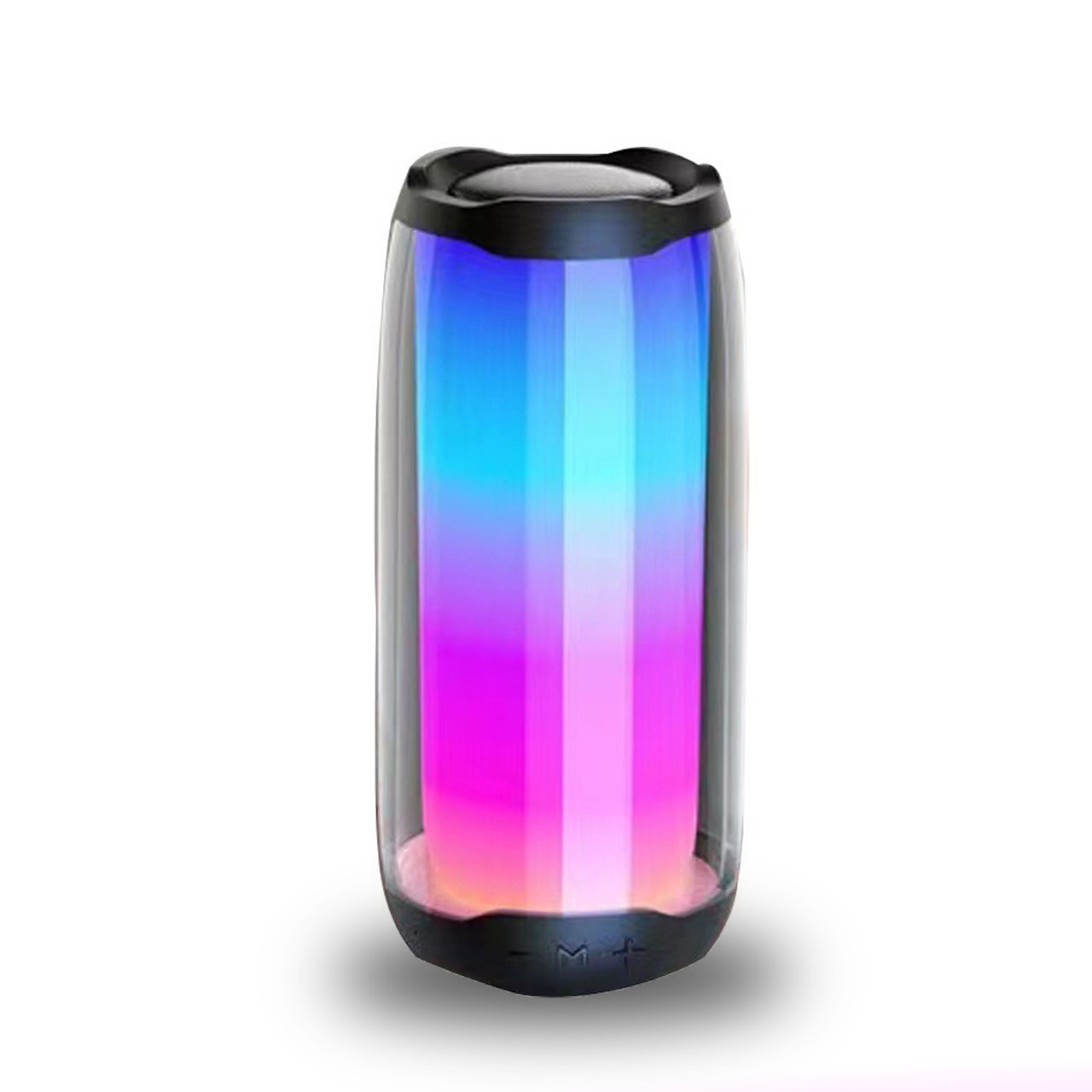 Портативна колонка з підсвічуванням 10 Вт Чорний_PULSE4B_Milantium_2