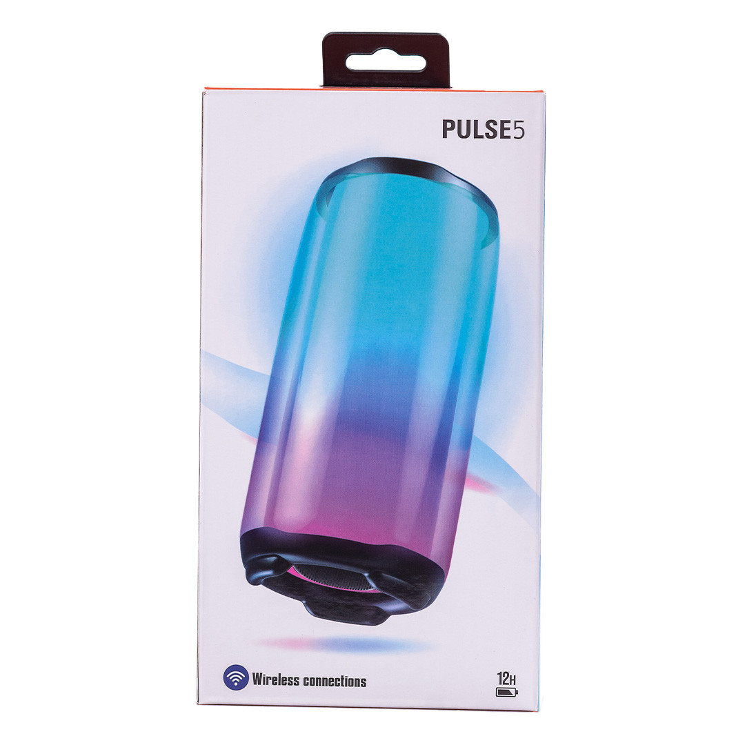 Портативна колонка 8 Вт с підсвічуванням і USB Білий PULSE5W_PULSE5W_Milantium_6