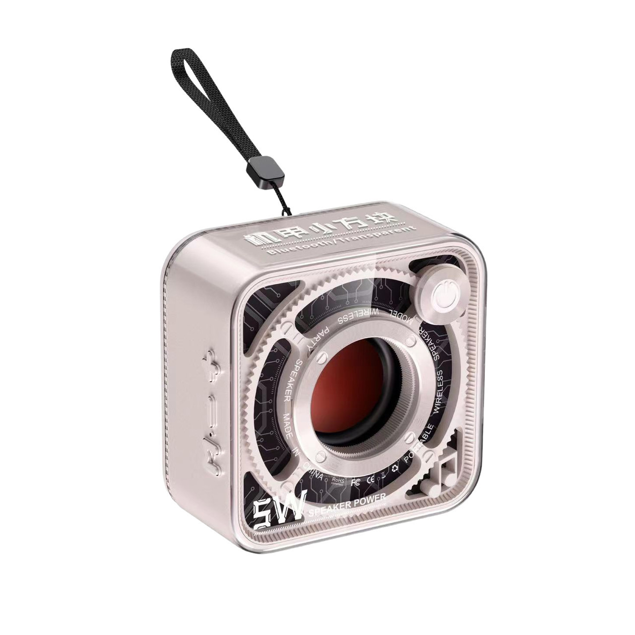 Портативная мини-колонка 5 Вт Бежева DW12BE_DW12BE_Milantium_2