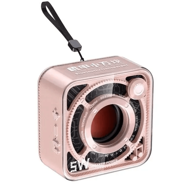 Портативная мини-колонка 5 Вт Рожевий DW12P_DW12P_Milantium_2