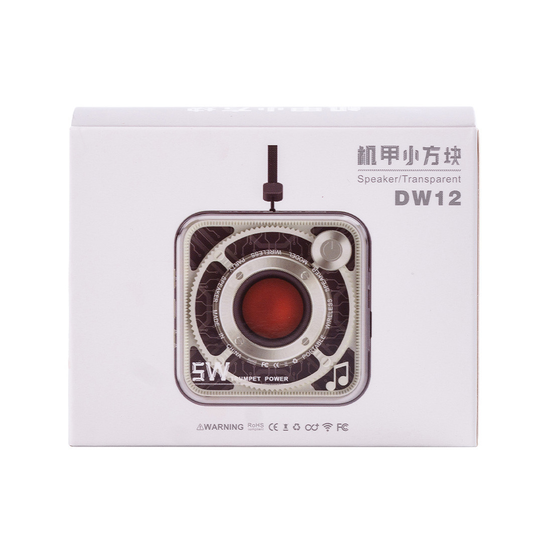 Портативная мини-колонка 5 Вт Рожевий DW12P_DW12P_Milantium_3