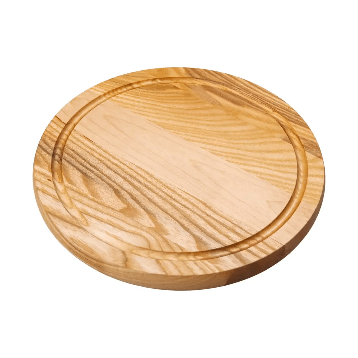 Обрабатывающая деревья&кстати;она доска круглая 25 см для подачі нарізки ясен C10W250_C10W250_Milantium_2