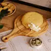Обробна дерев&apos;яна дошка з круглою основою 30 см ясен C19W300450_C19W300450_Milantium_3